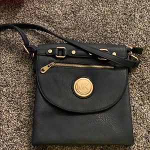 Large leather Michael kors crossbody